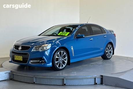 Blue 2014 Holden Commodore Sedan Ss-V