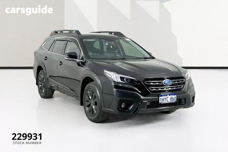Black 2023 Subaru Outback Wagon Awd Sport Xt