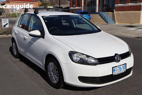 White 2011 Volkswagen Golf Hatchback 77 Tsi