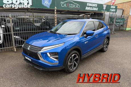 Blue 2024 Mitsubishi Eclipse Cross Wagon Es Phev (Awd)