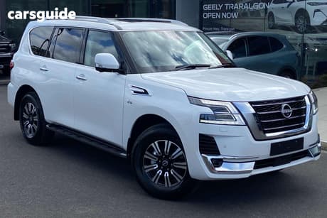 White 2026 Nissan Patrol Wagon Ti-L (4X4)