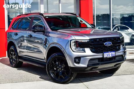 Silver 2025 Ford Everest Wagon Sport (4Wd)