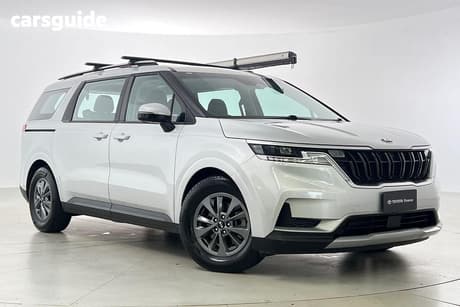 Silver 2021 Kia Carnival Wagon S