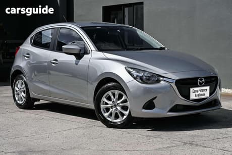 Silver 2014 Mazda 2 Hatchback Maxx Sport