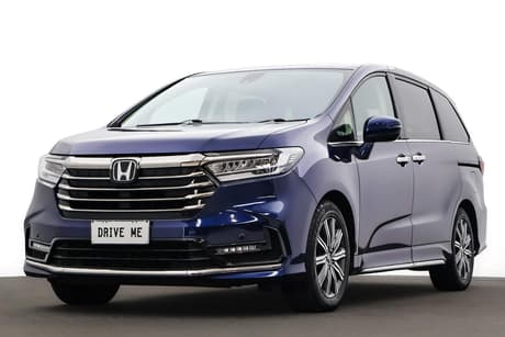 Blue 2021 Honda Odyssey Wagon Vilx7