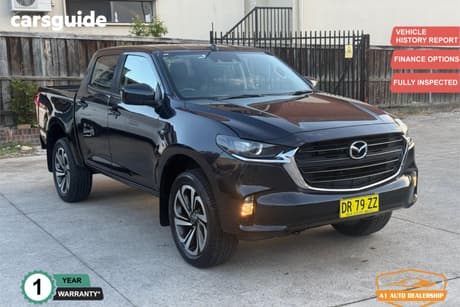 Blue 2021 Mazda BT-50 Dual Cab Pick-up Xt (4X2)