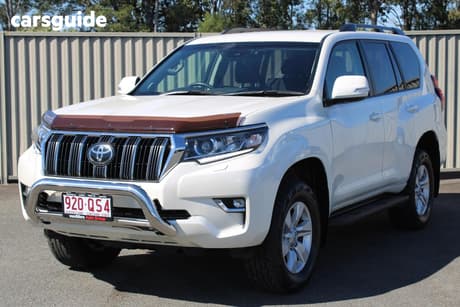 White 2022 Toyota Landcruiser Prado Wagon Gxl