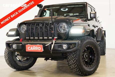 Black 2020 Jeep Gladiator Dual Cab Utility Rubicon (4X4)