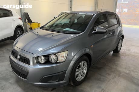 Grey 2015 Holden Barina Hatchback Cd