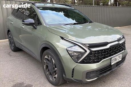 Green 2023 Kia Sportage Wagon Sx+ (Fwd)