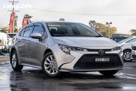 Silver 2020 Toyota Corolla Sedan Ascent Sport