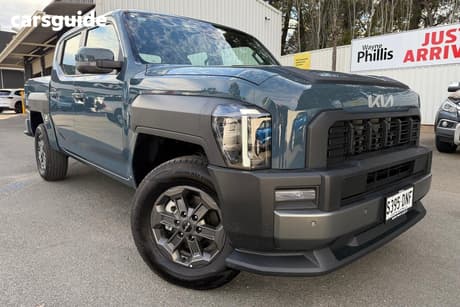 Blue 2025 Kia Tasman Double Cab Pick Up Sx (4X4) (Std) Black Fender