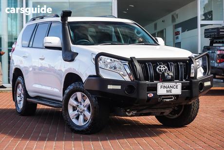 White 2016 Toyota Landcruiser Prado Wagon Gxl (4X4)