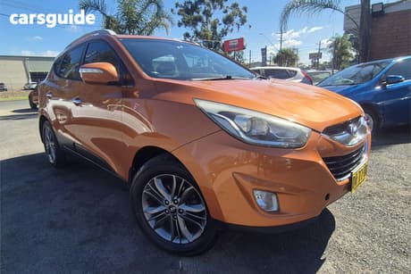 Orange 2013 Hyundai IX35 Wagon Elite (Awd)