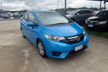 Blue 2015 Honda Jazz Hatchback Vti