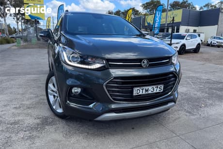Grey 2017 Holden Trax Wagon Ltz