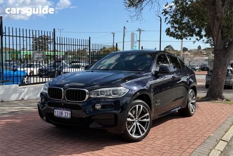 Black 2016 BMW X6 Coupe Xdrive 30D