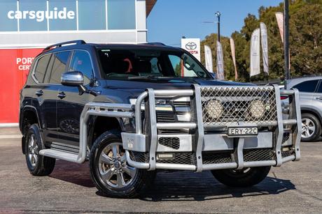 Grey 2021 Toyota Landcruiser Wagon Lc300 Sahara (4X4)