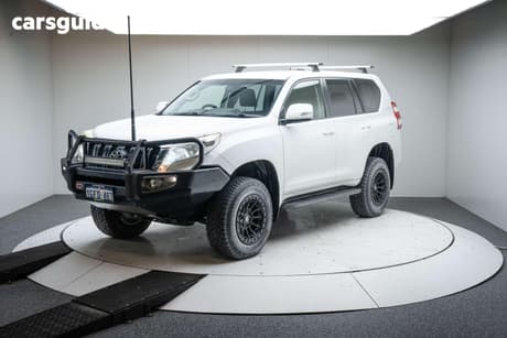 White 2017 Toyota Landcruiser Prado Wagon Gx (4X4)