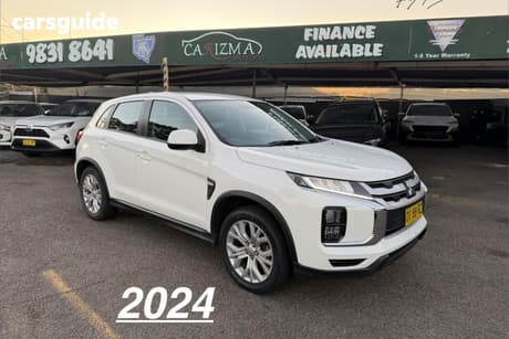 White 2024 Mitsubishi ASX Wagon Es (2Wd)