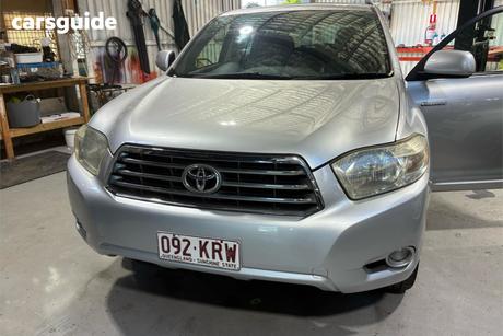 Silver 2007 Toyota Kluger Wagon Grande (4X4)
