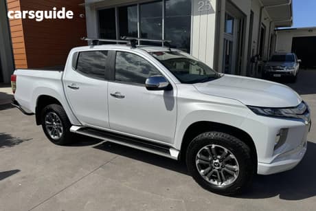 White 2021 Mitsubishi Triton Double Cab Pick Up Gls (4X4)