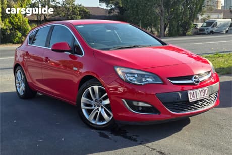 Red 2012 Opel Astra Hatchback 1.6 Sports