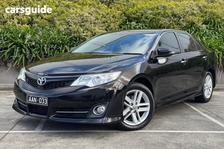Black 2013 Toyota Camry Sedan Atara S