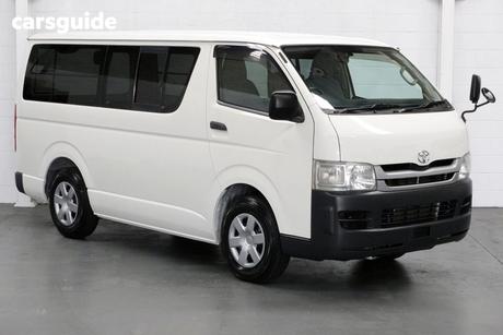 White 2010 Toyota HiAce Commercial LWB
