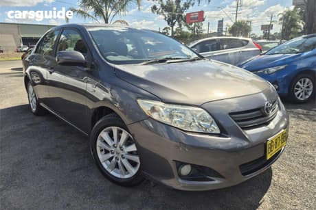 Grey 2007 Toyota Corolla Sedan Conquest