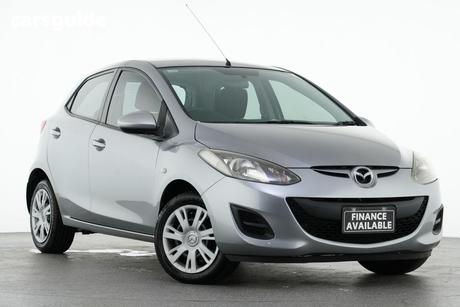 Silver 2012 Mazda 2 Hatchback Neo