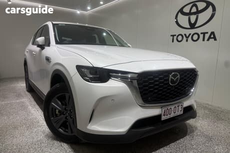 White 2025 Mazda CX-60 Wagon P50E Evolve Phev