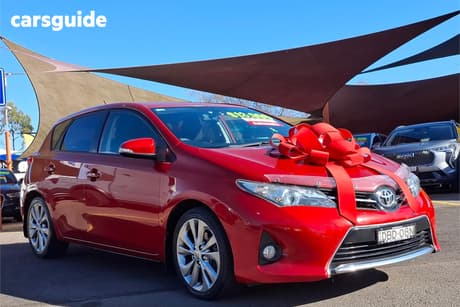 Red 2012 Toyota Corolla Hatchback Levin Sx