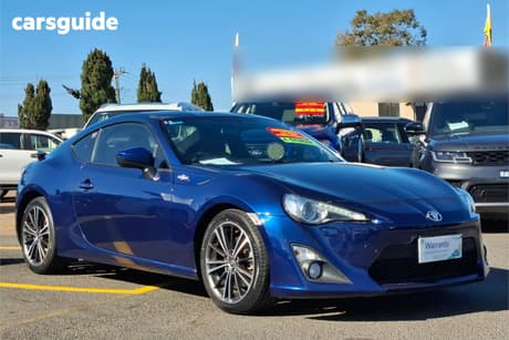 Blue 2014 Toyota 86 Coupe Gts