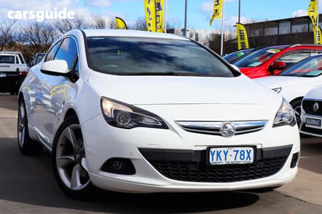 White 2015 Holden Astra Hatchback Gtc