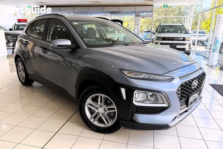 Silver 2019 Hyundai Kona Wagon Active (Fwd)
