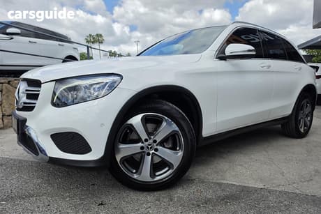 White 2018 Mercedes-Benz GLC200 Wagon 200