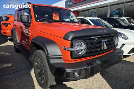 Orange 2026 GWM Tank 300 Wagon Ultra Phev