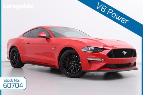 Red 2022 Ford Mustang Fastback Gt 5.0 V8