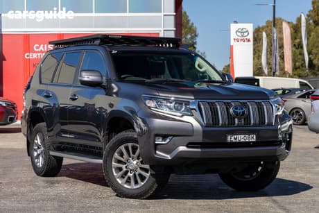 Grey 2021 Toyota Landcruiser Prado Wagon Vx