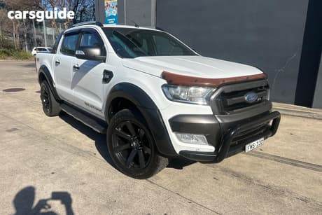 White 2017 Ford Ranger Dual Cab Pick-up Wildtrak 3.2 (4X4)