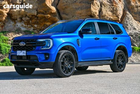 Blue 2025 Ford Everest Wagon Sport (Rwd)