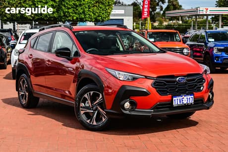 Orange 2025 Subaru Crosstrek Wagon Awd Hybrid L