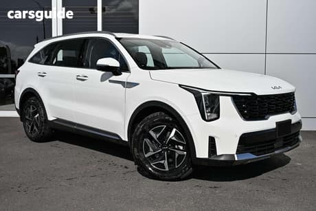 White 2026 Kia Sorento Wagon S Hev Fwd