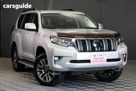 Silver 2022 Toyota Landcruiser Prado Wagon Vx