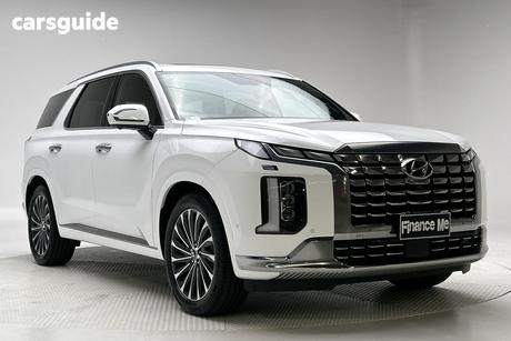 White 2022 Hyundai Palisade Wagon Highlander (7 Seat)