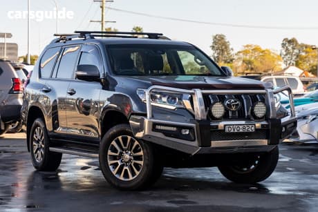 Grey 2018 Toyota Landcruiser Prado Wagon Vx (4X4)