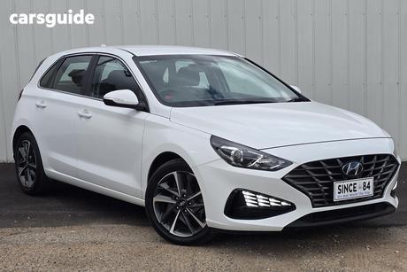 White 2020 Hyundai I30 Hatchback Elite