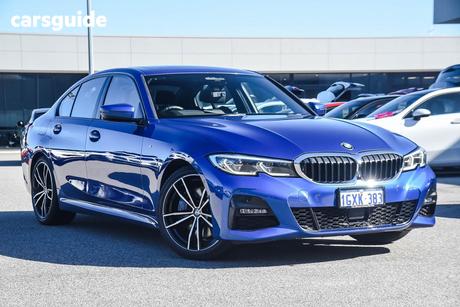 Blue 2019 BMW 330I Sedan M Sport