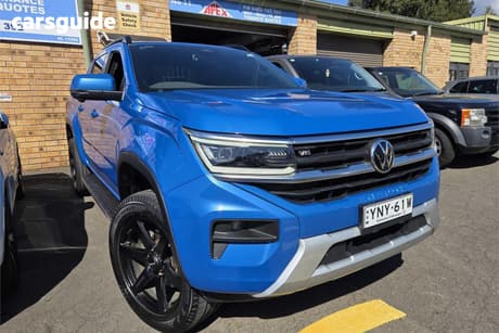 Blue 2023 Volkswagen Amarok Dual Cab Utility Aventura Tdi600 4Motion